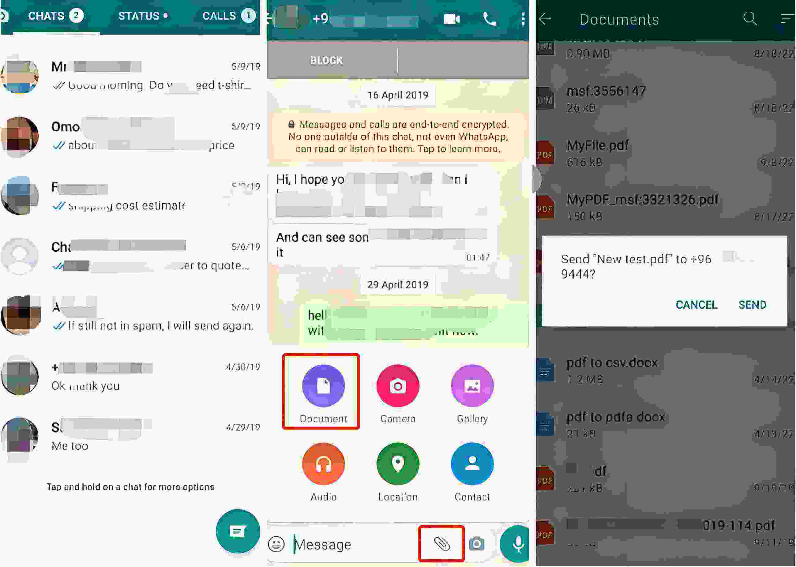 在WhatsApp中发送PDF文件时,有哪些实用的技巧?